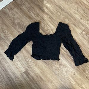 Milkmaid style puff sleeve blouse